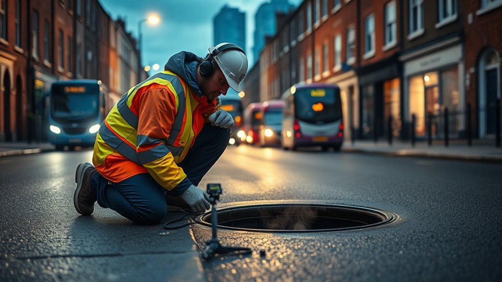 Underground Leak Detection Dalston E8 in Chelsea